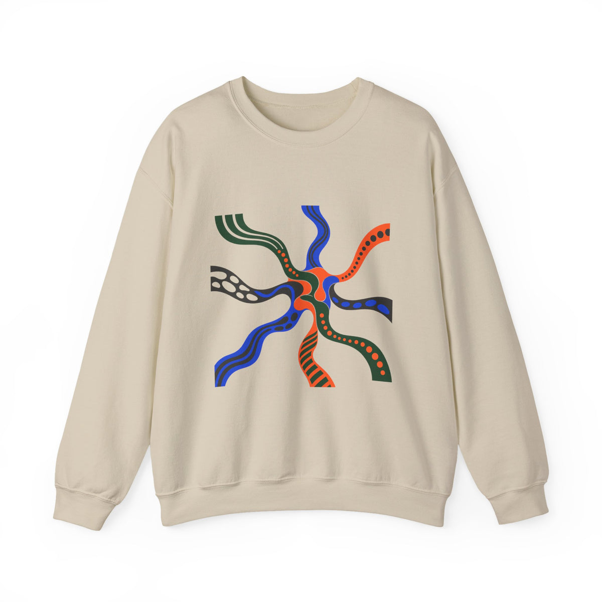 Many Routes Heavy Blend Crewneck Sweatshirt image 3 — LOAF SOCIETY COMMON GROUND