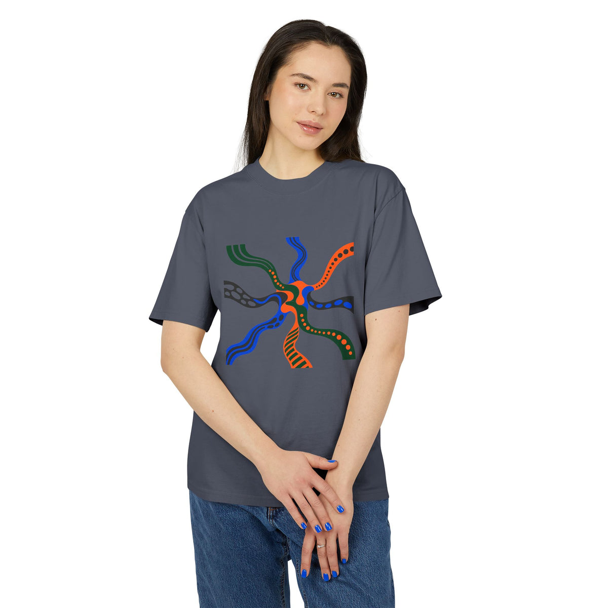 Many Routes Heavy Faded Tee image 16 — LOAF SOCIETY COMMON GROUND