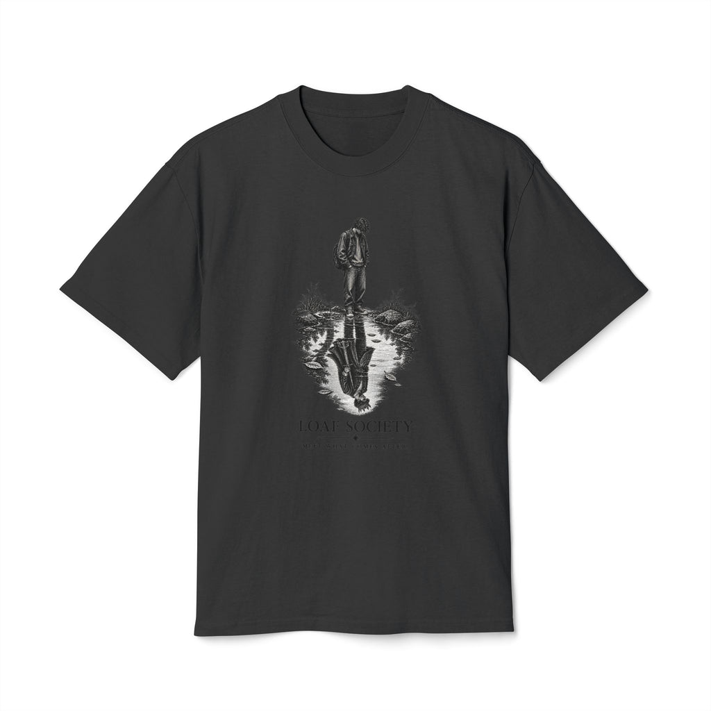 The Reflection heavyweight tee image 4 — LOAF SOCIETY THE THRESHOLD