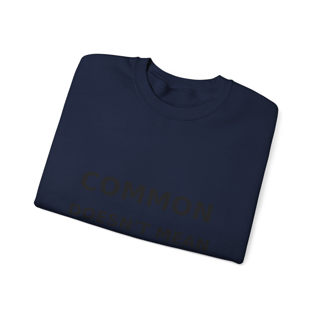Common Does Not Mean Same Heavy Blend Crewneck Sweatshirt image 19 — LOAF SOCIETY COMMON GROUND