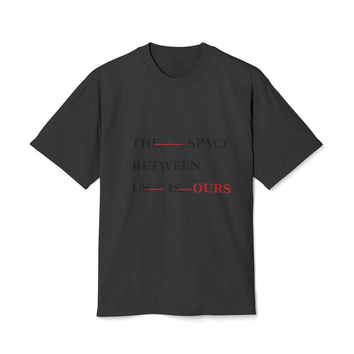 The Space Between Us Is Ours Heavy Faded Tee image 5 — LOAF SOCIETY COMMON GROUND