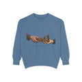Cared For. Passed On. Garment-dyed crewneck sweatshirt image 2 — LOAF SOCIETY THE CARE OF THINGS