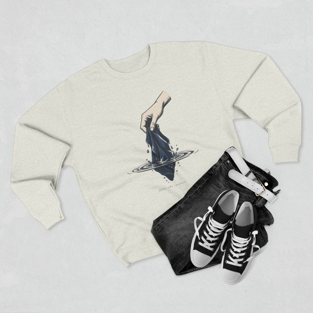 After the Surface crewneck sweatshirt image 19 — LOAF SOCIETY THE THRESHOLD