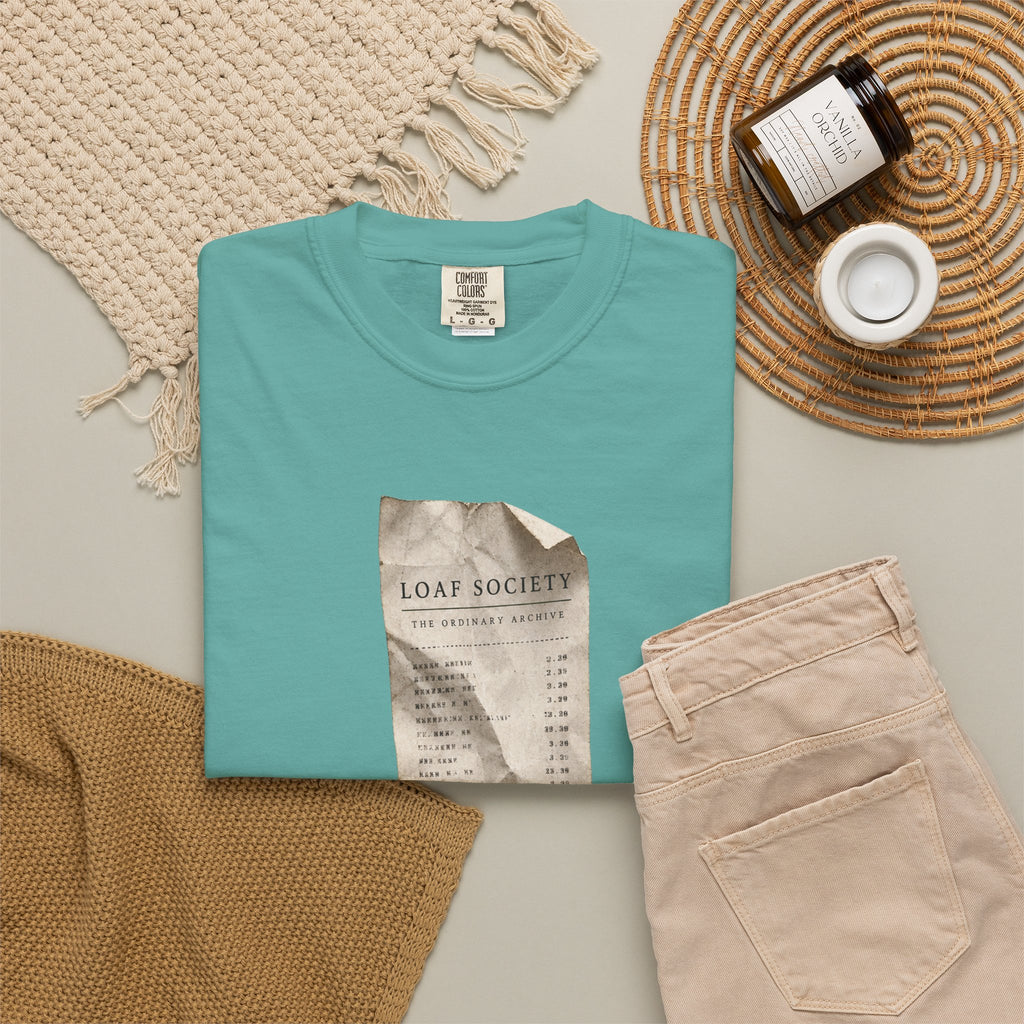 The Last Receipt — Garment-Dyed T-Shirt