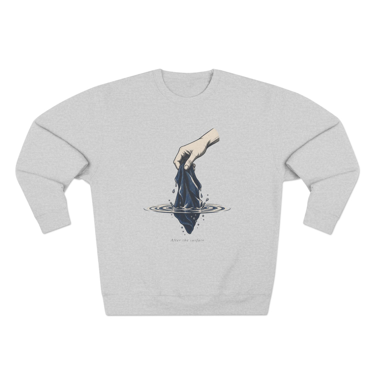 After the Surface crewneck sweatshirt image 3 — LOAF SOCIETY THE THRESHOLD