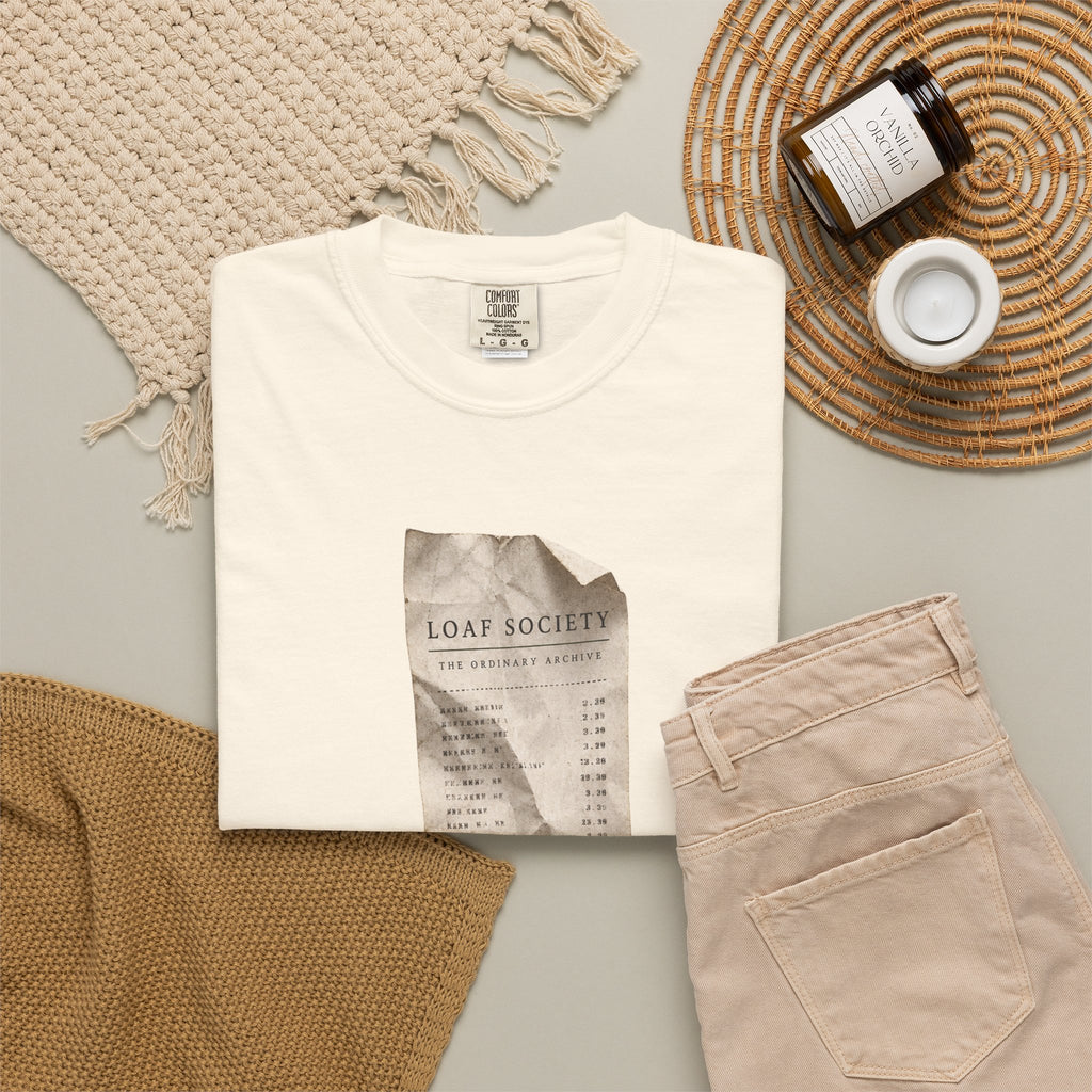 The Last Receipt — Garment-Dyed T-Shirt