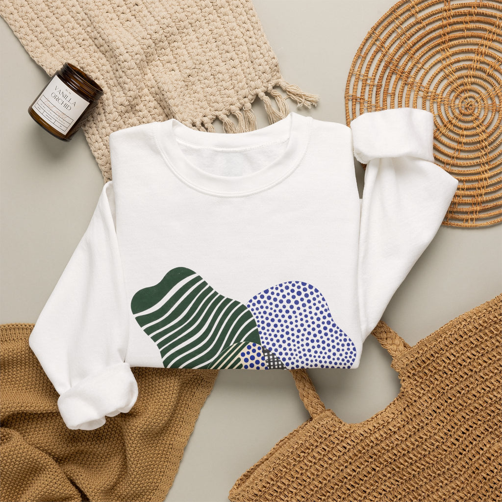 Shared Center Heavy Blend Crewneck Sweatshirt image 11 — LOAF SOCIETY COMMON GROUND