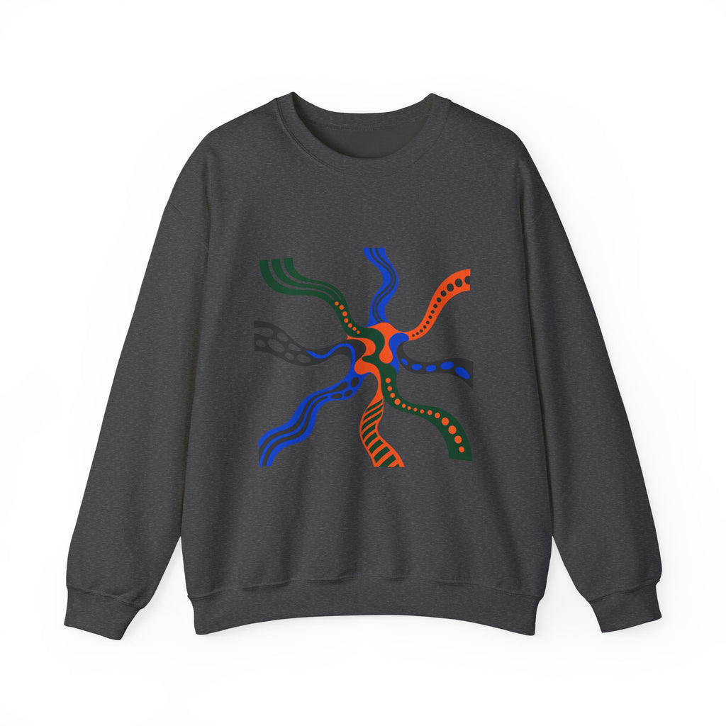 Many Routes Heavy Blend Crewneck Sweatshirt image 4 — LOAF SOCIETY COMMON GROUND