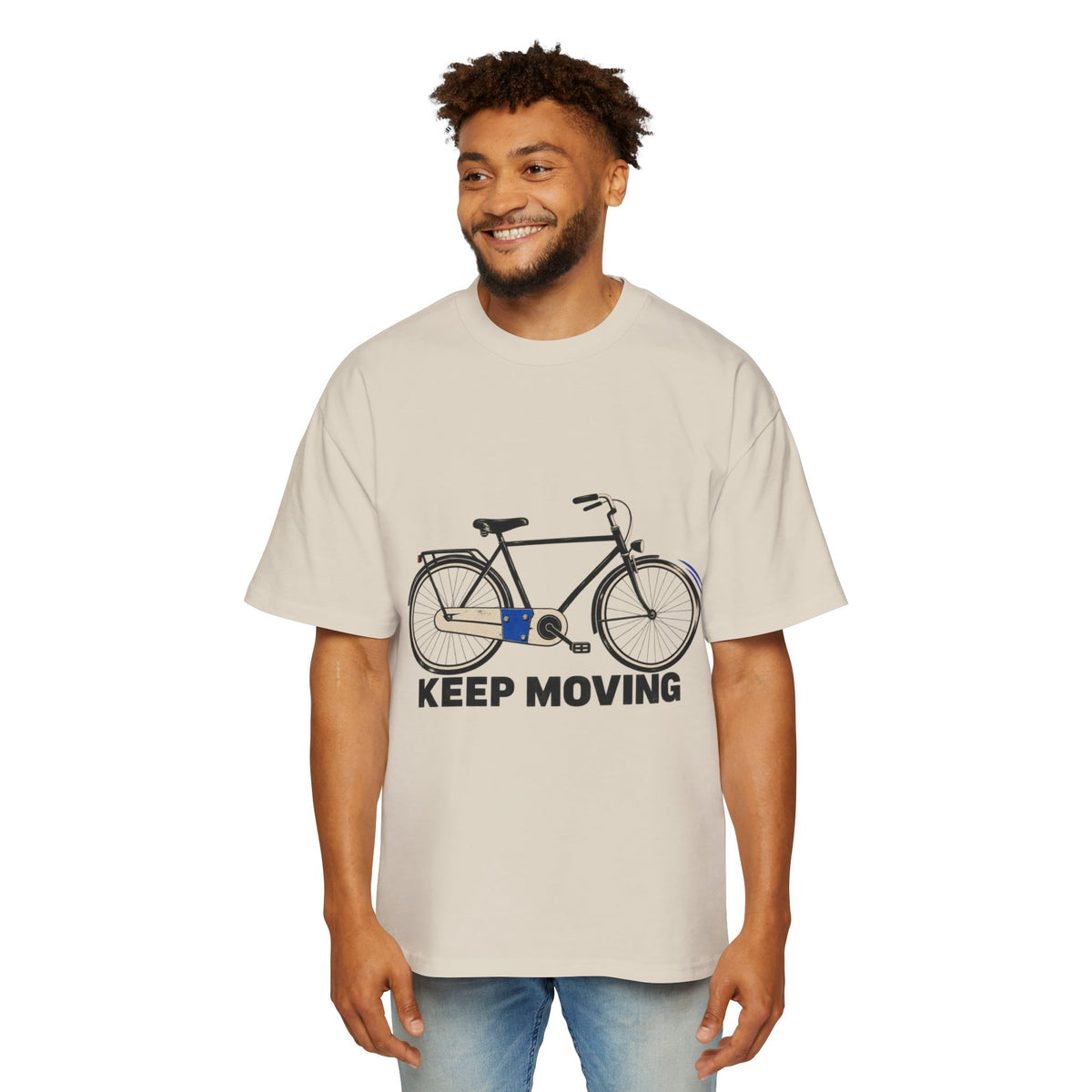 Keep Moving Oversized heavyweight tee image 4 — LOAF SOCIETY THE CARE OF THINGS