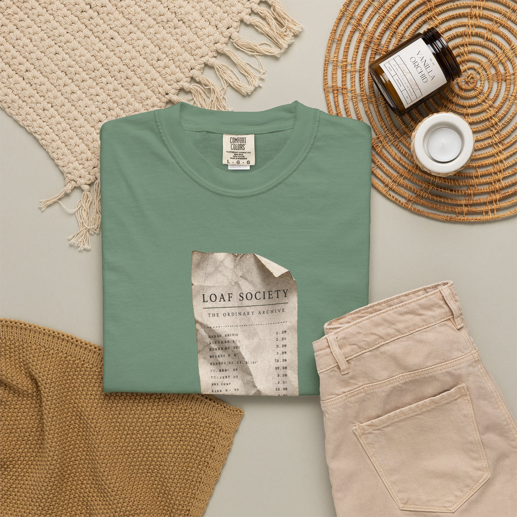 The Last Receipt — Garment-Dyed T-Shirt