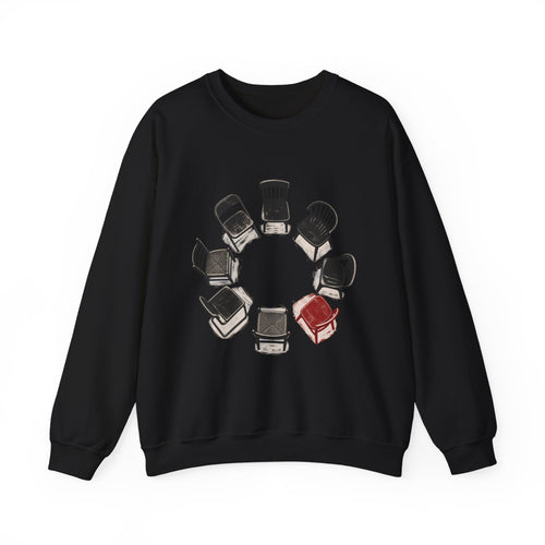 Chairs in a Circle Heavy Blend Crewneck Sweatshirt image 2 — LOAF SOCIETY COMMON GROUND