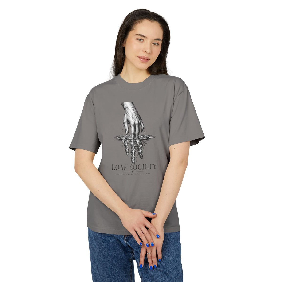 The Waterline heavyweight tee image 9 — LOAF SOCIETY THE THRESHOLD