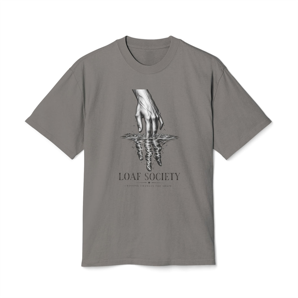 The Waterline heavyweight tee image 2 — LOAF SOCIETY THE THRESHOLD