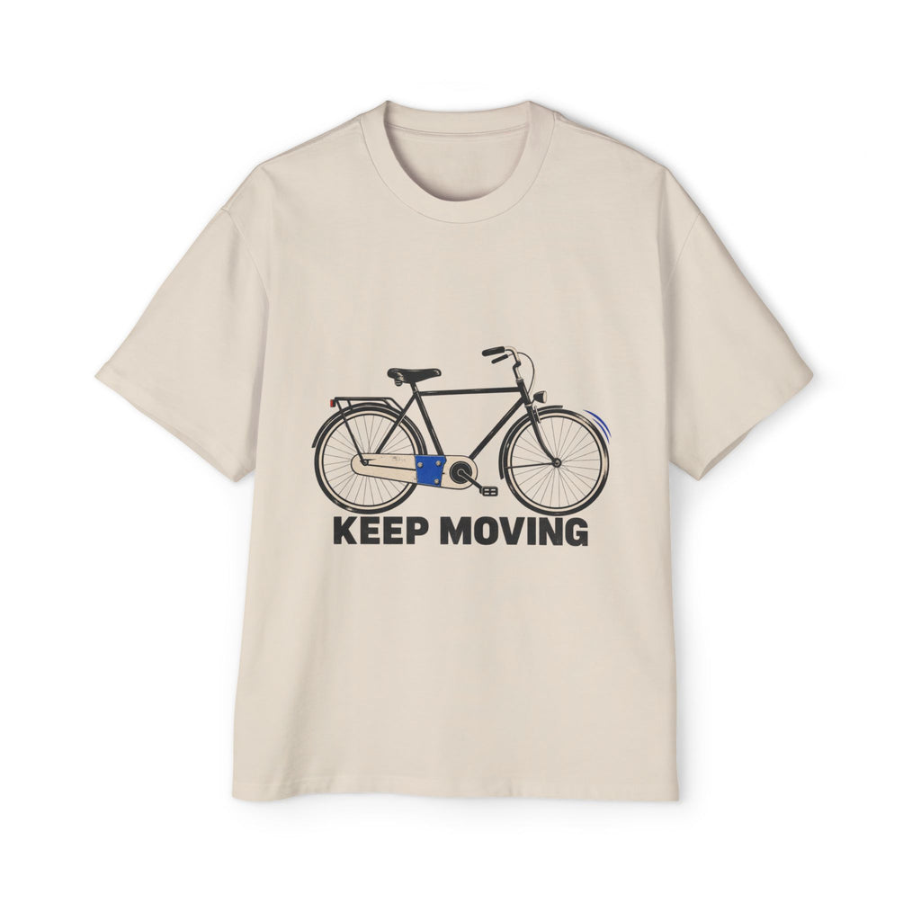 Keep Moving Oversized heavyweight tee image 1 — LOAF SOCIETY THE CARE OF THINGS