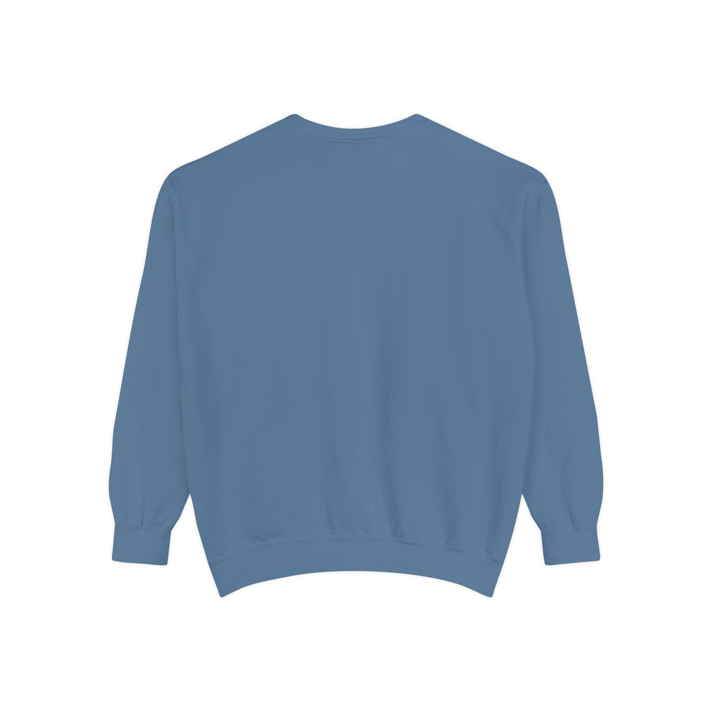 Time, Kept Garment-dyed crewneck sweatshirt image 6 — LOAF SOCIETY THE CARE OF THINGS