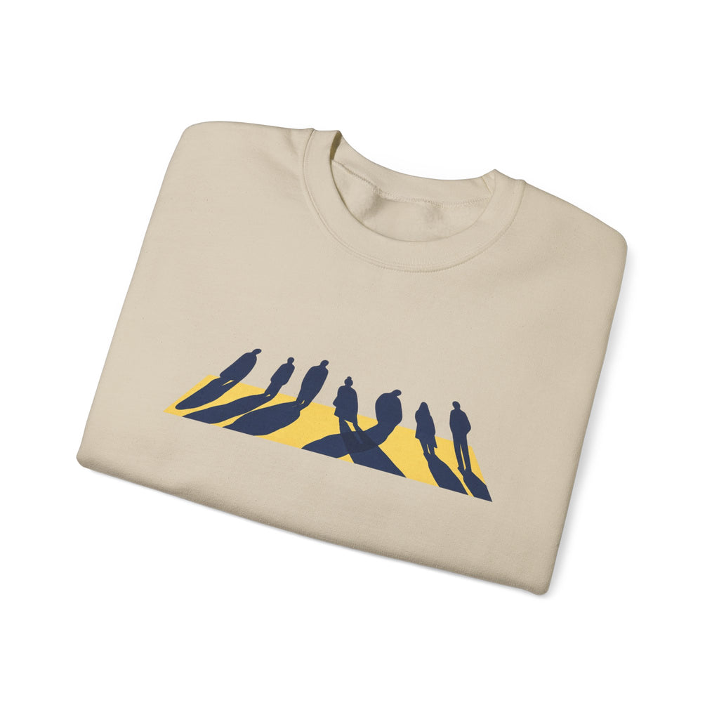 Shared Waiting Heavy Blend Crewneck Sweatshirt image 13 — LOAF SOCIETY COMMON GROUND