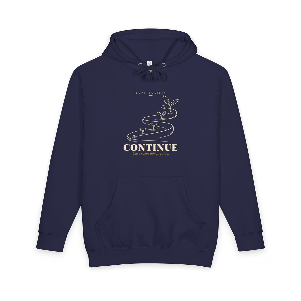 CONTINUE Hoodie image 7 — LOAF SOCIETY THE CARE OF THINGS