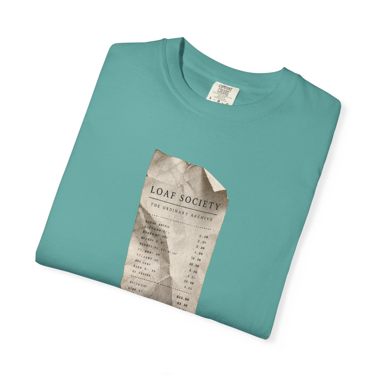 The Last Receipt — Garment-Dyed T-Shirt