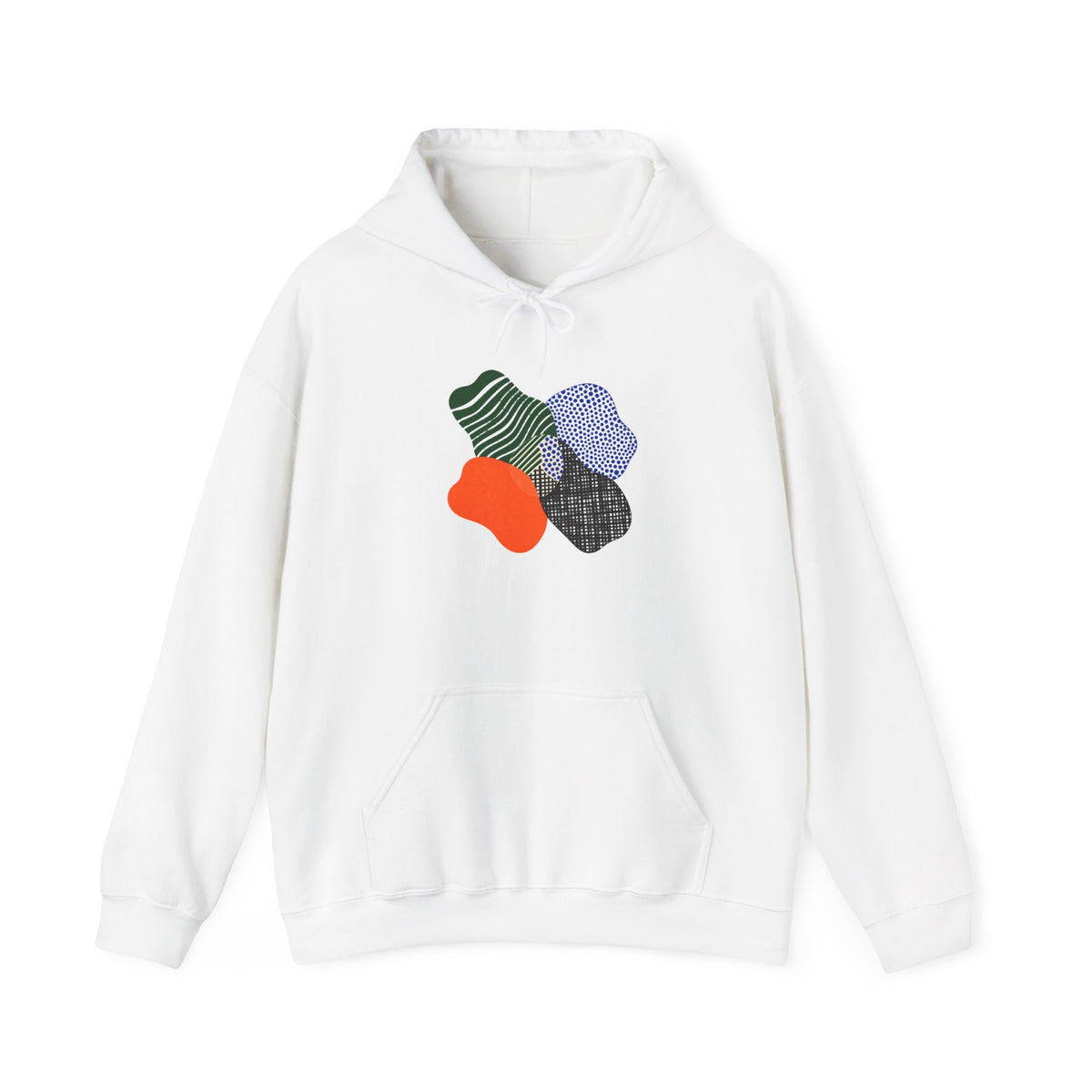 Shared Center Heavy Blend Hooded Sweatshirt image 1 — LOAF SOCIETY COMMON GROUND