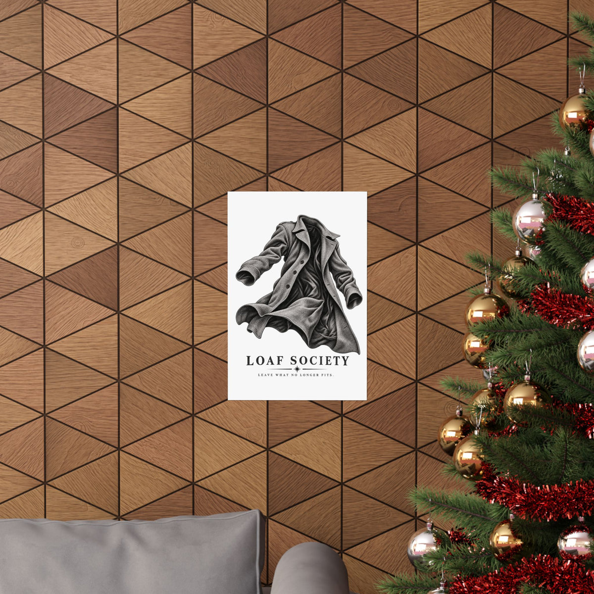 The Falling Coat art poster image 4 — LOAF SOCIETY THE THRESHOLD