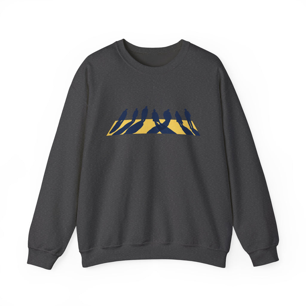 Shared Waiting Heavy Blend Crewneck Sweatshirt image 4 — LOAF SOCIETY COMMON GROUND