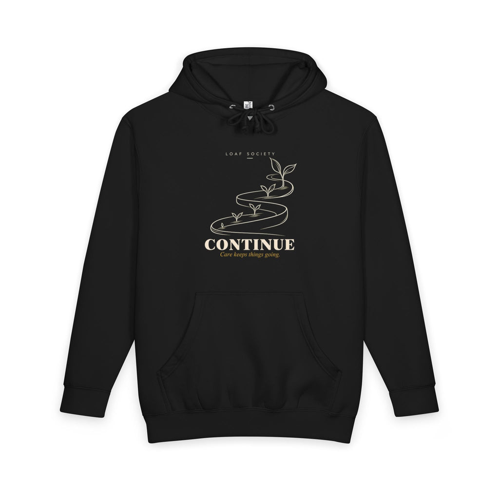 CONTINUE Hoodie image 4 — LOAF SOCIETY THE CARE OF THINGS