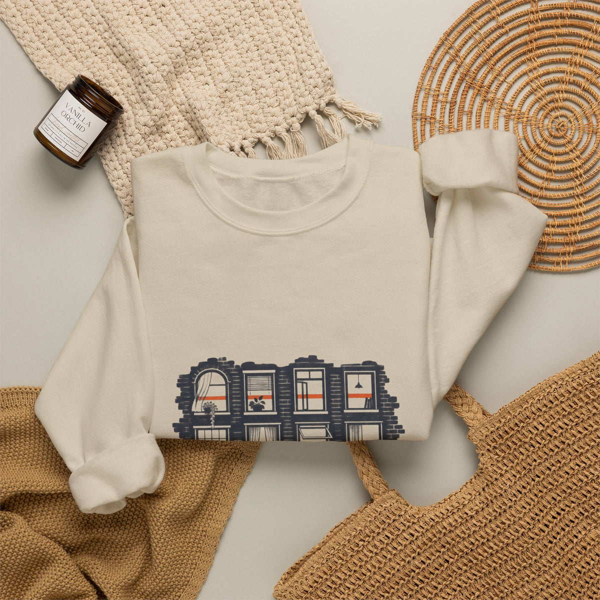 Same Sunset Heavy Blend Crewneck Sweatshirt image 14 — LOAF SOCIETY COMMON GROUND