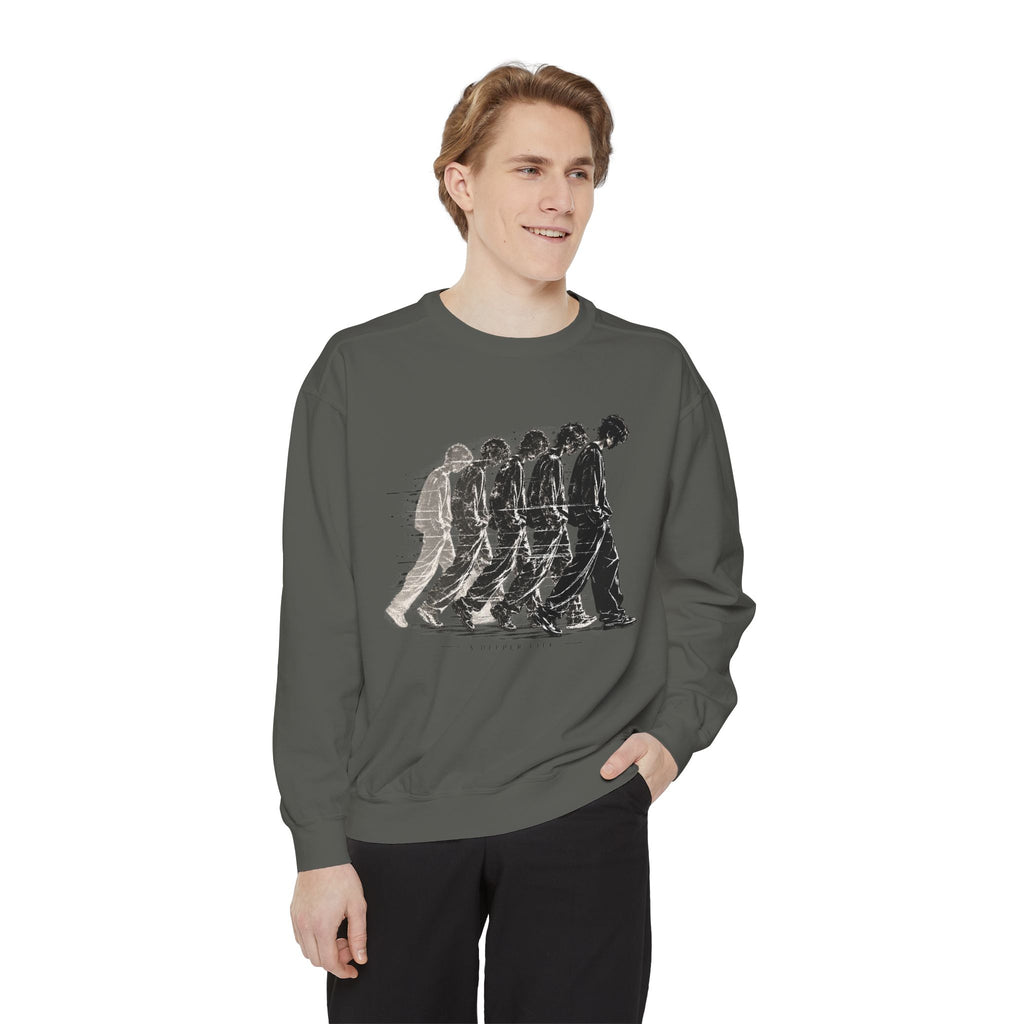 Ordinary Trace Garment-Dyed Sweatshirt image 5 — LOAF SOCIETY THE ORDINARY ARCHIVE