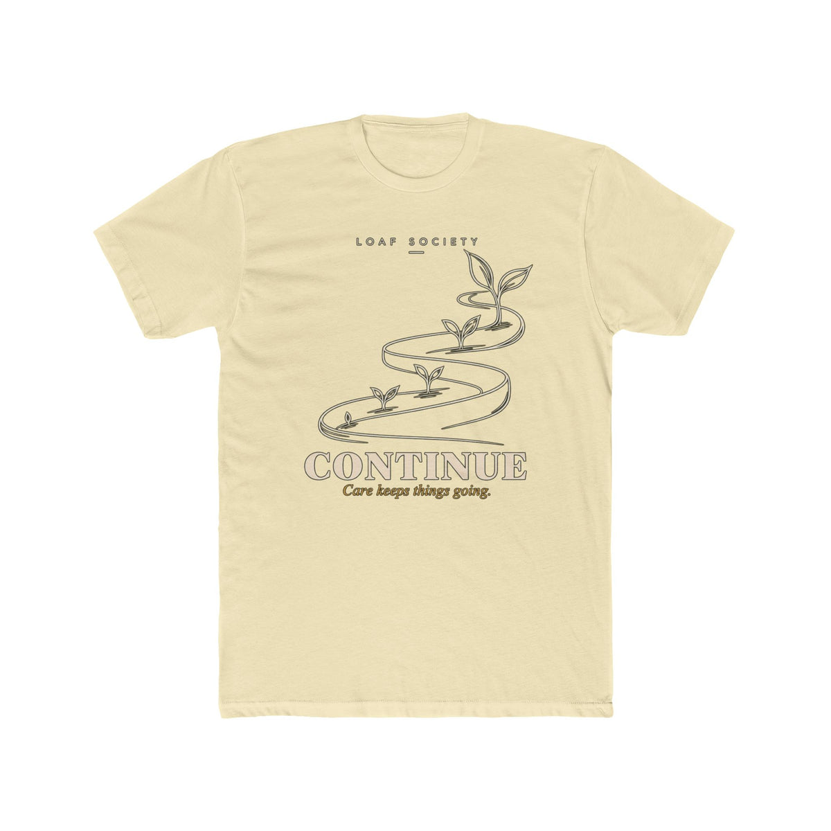CONTINUE T-Shirt image 3 — LOAF SOCIETY THE CARE OF THINGS