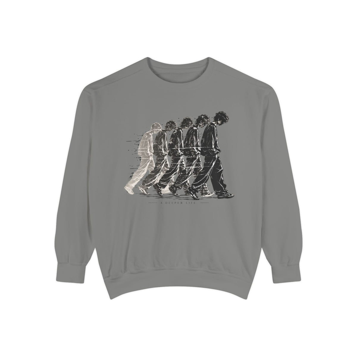 Ordinary Trace Garment-Dyed Sweatshirt image 2 — LOAF SOCIETY THE ORDINARY ARCHIVE