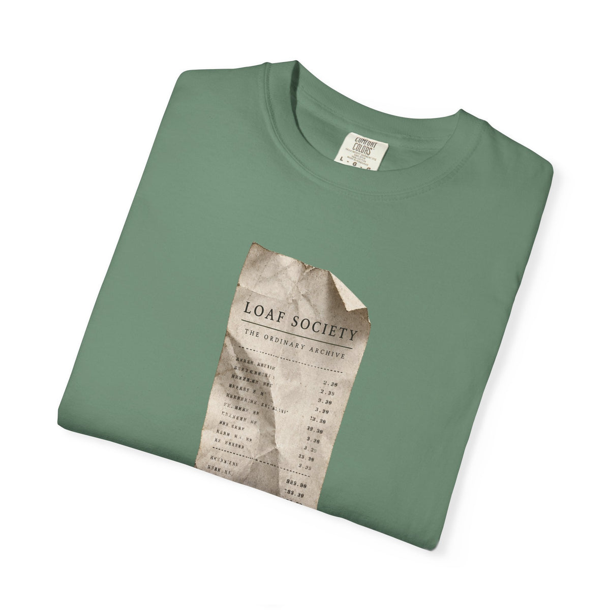 The Last Receipt — Garment-Dyed T-Shirt