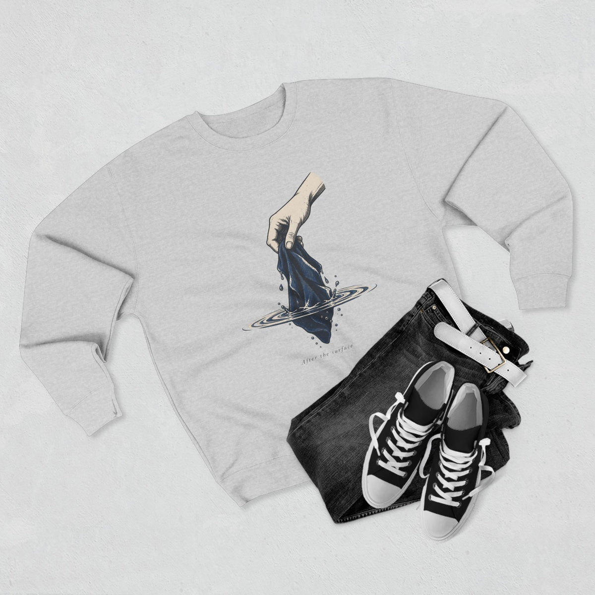 After the Surface crewneck sweatshirt image 13 — LOAF SOCIETY THE THRESHOLD