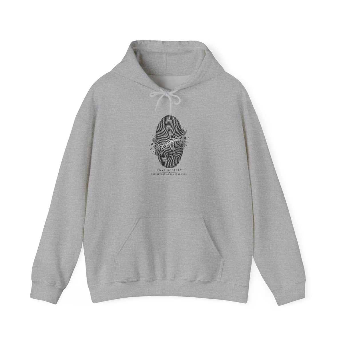The Fingerprint Break hoodie image 3 — LOAF SOCIETY THE THRESHOLD