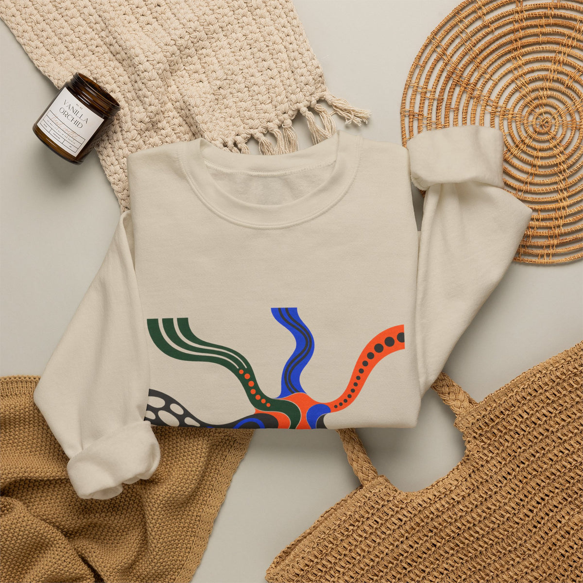 Many Routes Heavy Blend Crewneck Sweatshirt image 14 — LOAF SOCIETY COMMON GROUND