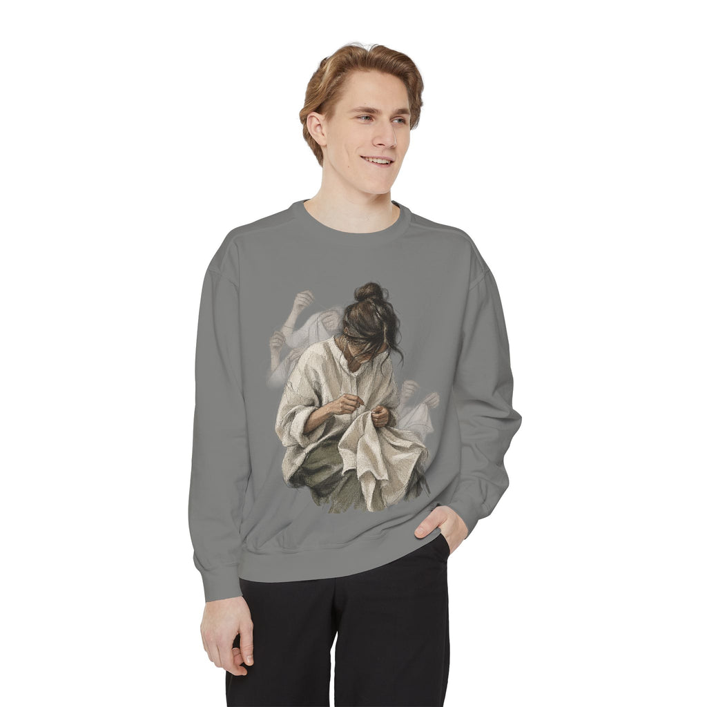 Work Trace Garment-Dyed Sweatshirt image 8 — LOAF SOCIETY THE WORK OF HANDS