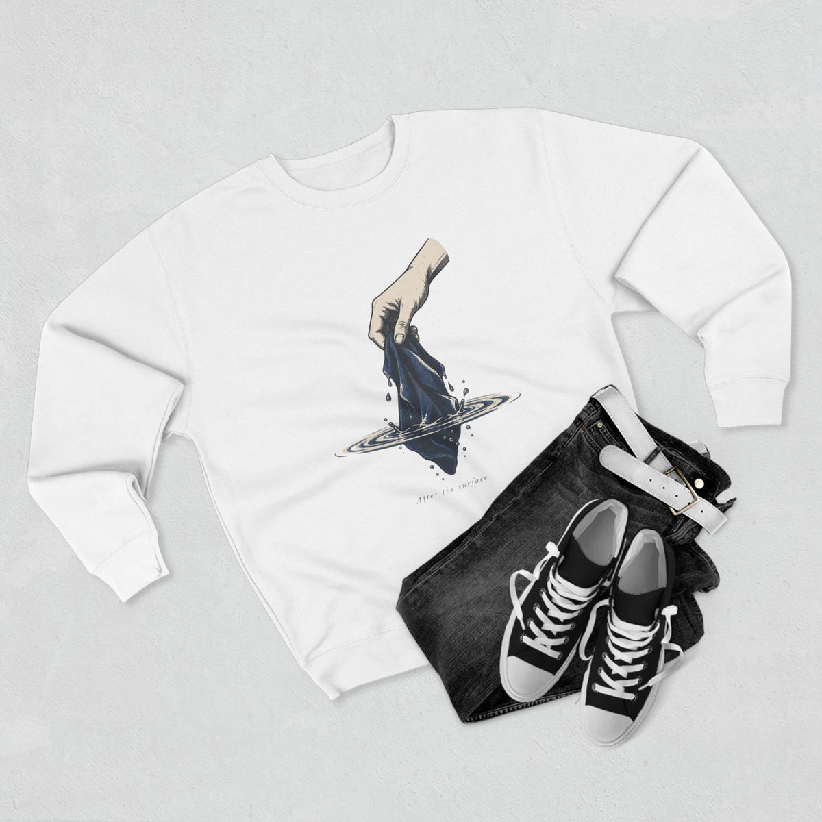 After the Surface crewneck sweatshirt image 10 — LOAF SOCIETY THE THRESHOLD