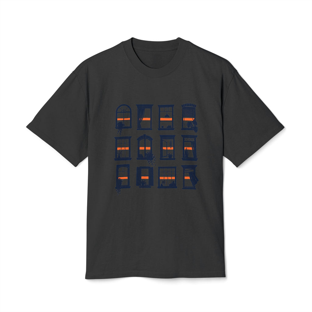 Same Sunset Raw Heavy Faded Tee image 5 — LOAF SOCIETY COMMON GROUND