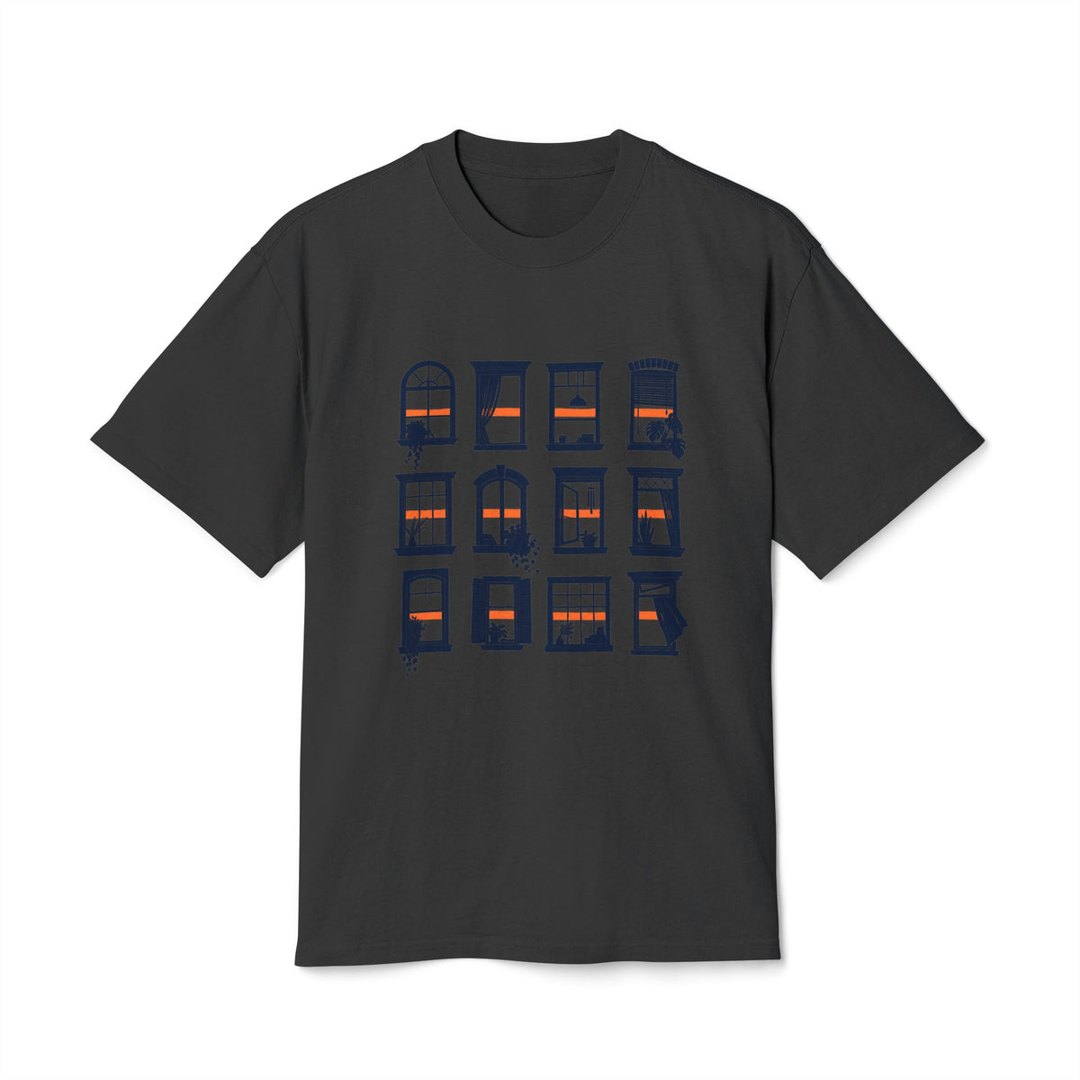Same Sunset Raw Heavy Faded Tee image 5 — LOAF SOCIETY COMMON GROUND