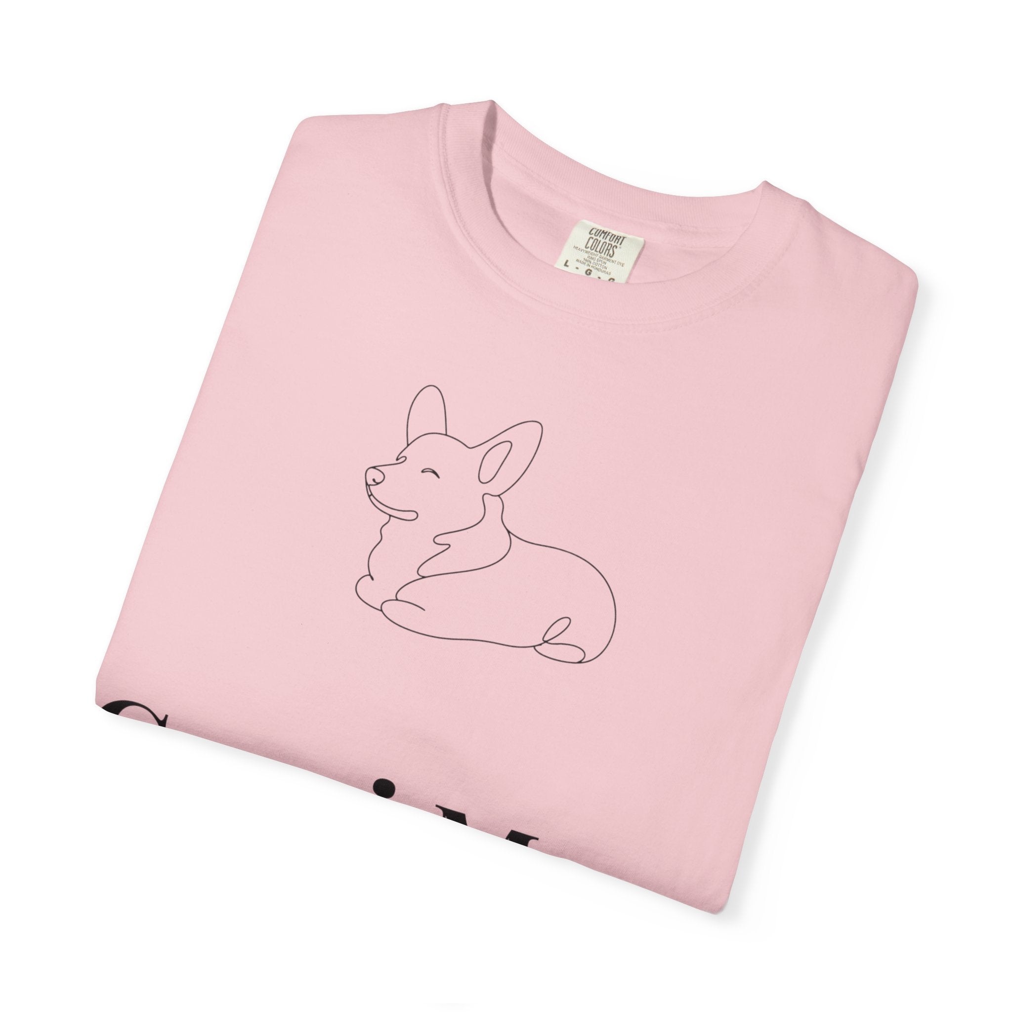 Corgi Mom Shirt — Minimalist Dog Mom Tee — Corgi Lover Gift — Premium Cotton