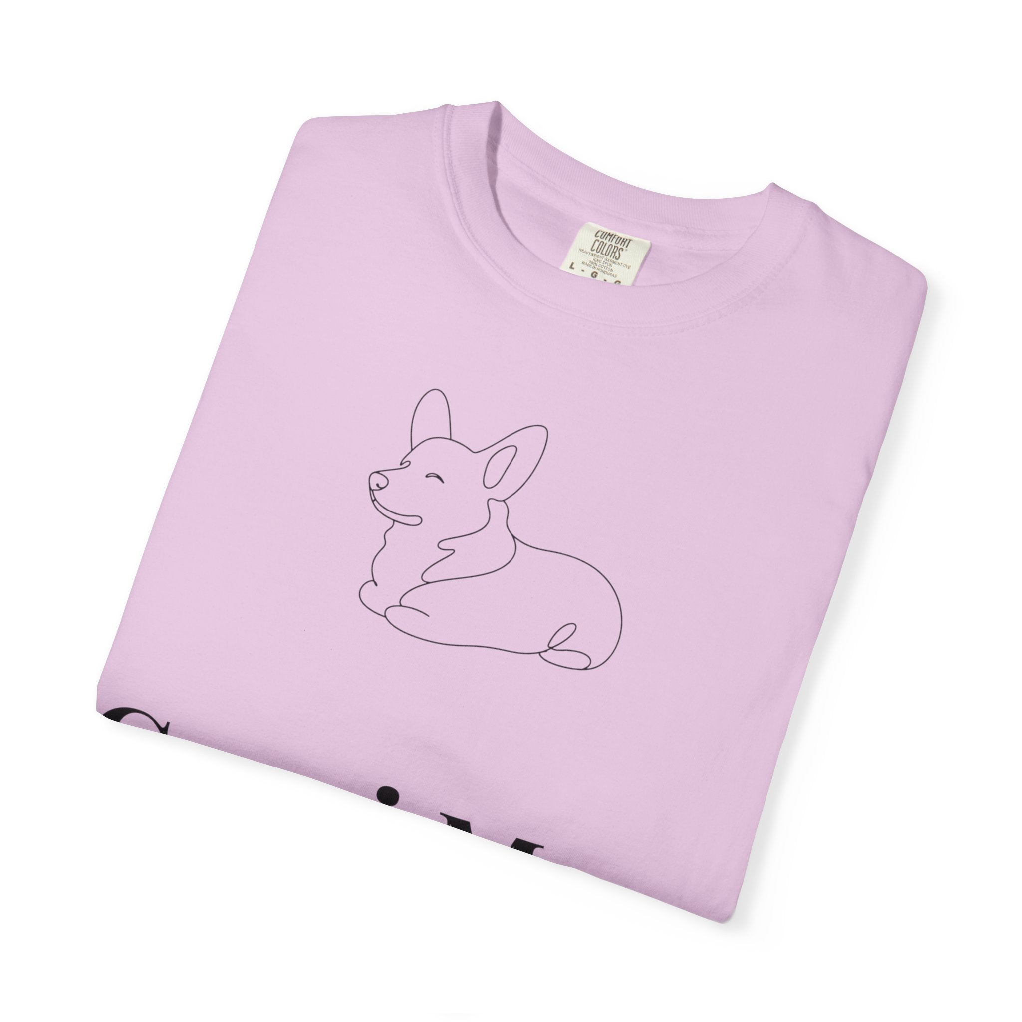 Corgi Mom Shirt — Minimalist Dog Mom Tee — Corgi Lover Gift — Premium Cotton