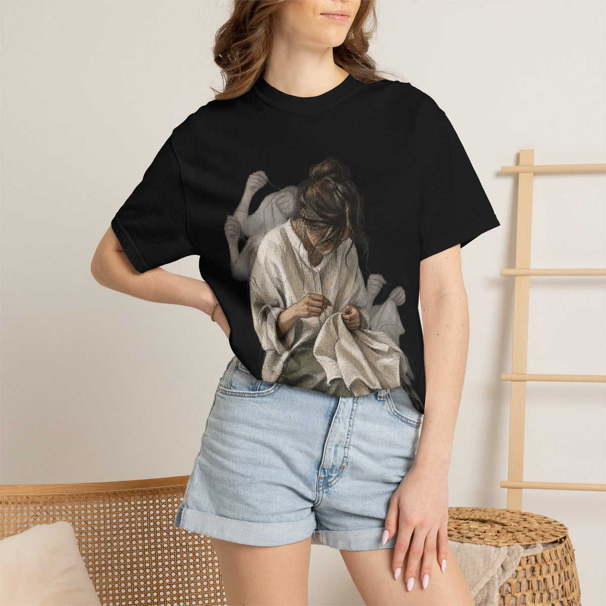 Work Trace Garment-Dyed T-Shirt image 8 — LOAF SOCIETY THE WORK OF HANDS