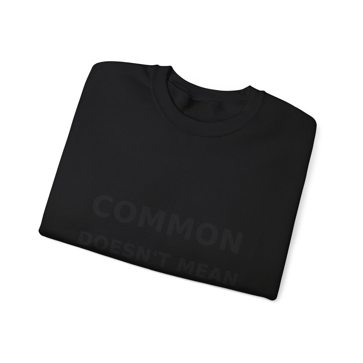 Common Does Not Mean Same Heavy Blend Crewneck Sweatshirt image 10 — LOAF SOCIETY COMMON GROUND
