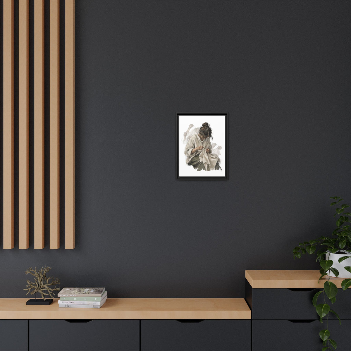 Work Trace Framed Matte Canvas image 6 — LOAF SOCIETY THE WORK OF HANDS