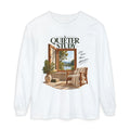 A Quieter Study garment-dyed long-sleeve T-shirt — LOAF SOCIETY product image.