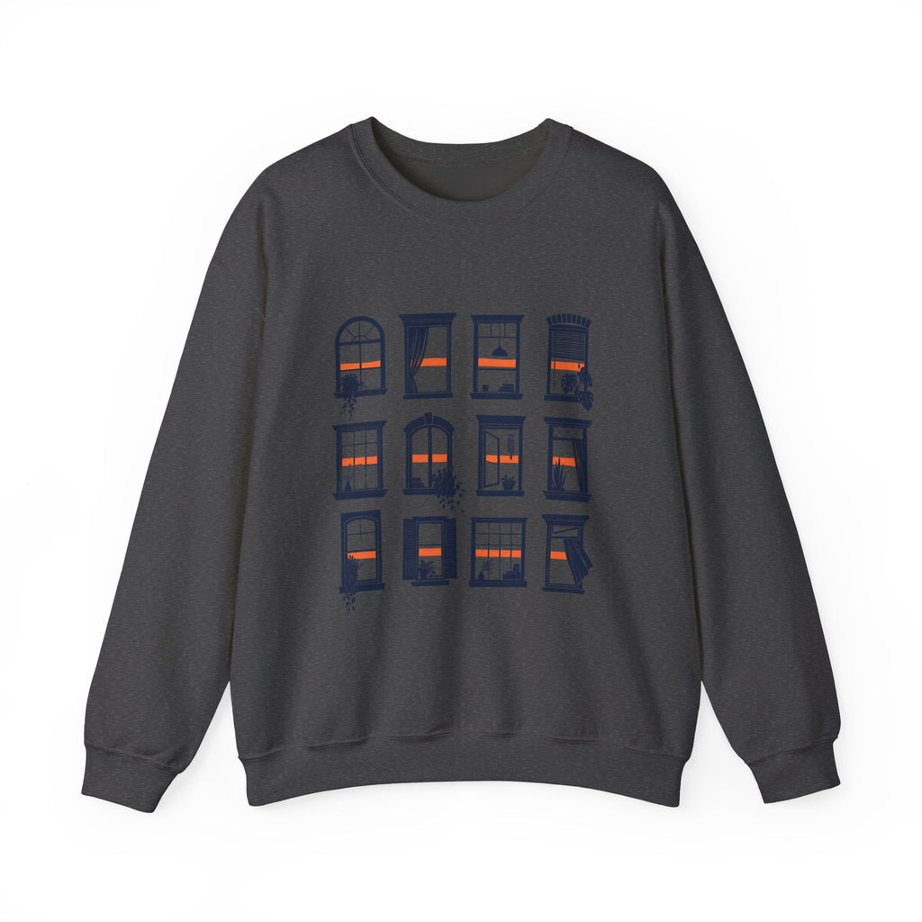 Same Sunset Raw Heavy Blend Crewneck Sweatshirt image 4 — LOAF SOCIETY COMMON GROUND