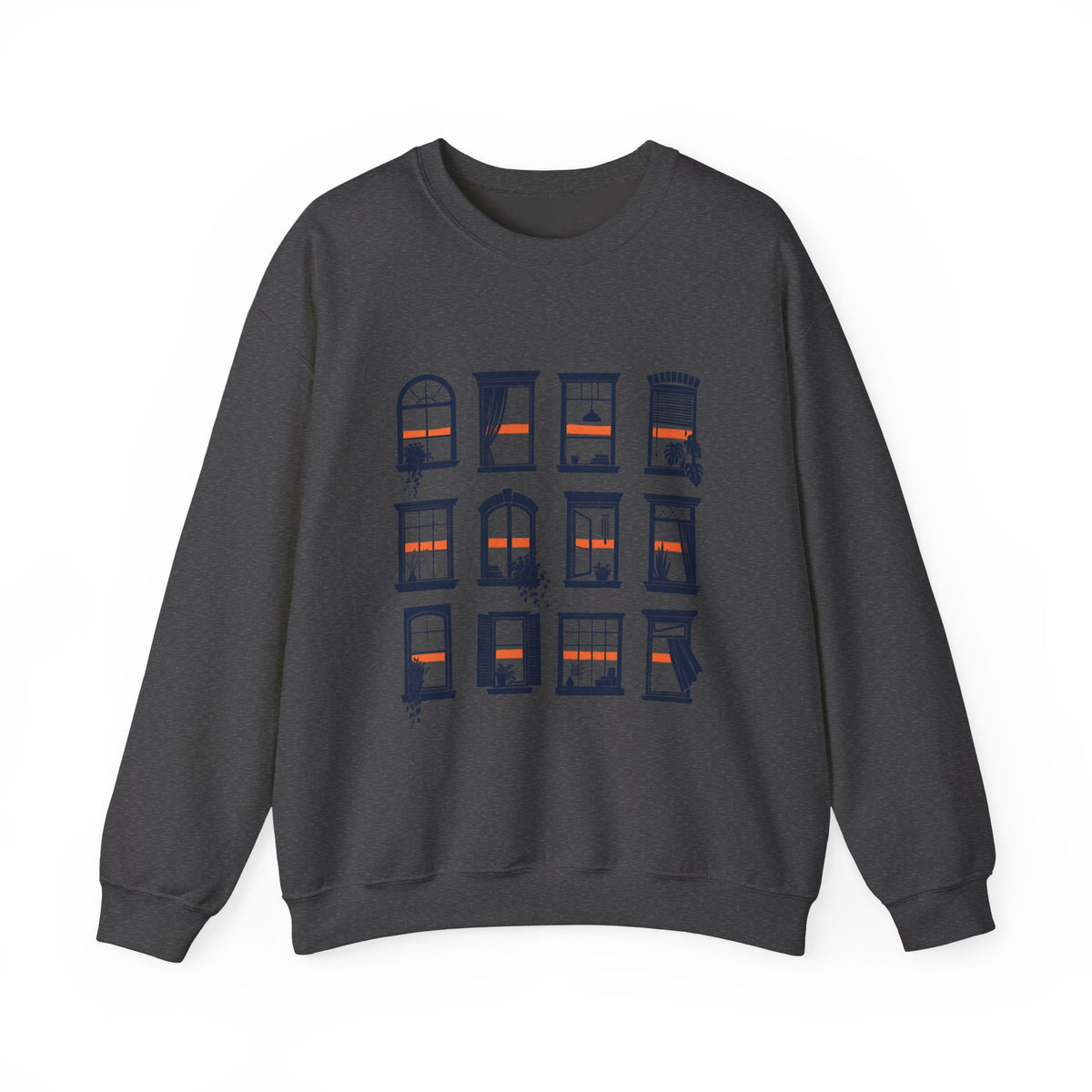 Same Sunset Raw Heavy Blend Crewneck Sweatshirt image 4 — LOAF SOCIETY COMMON GROUND