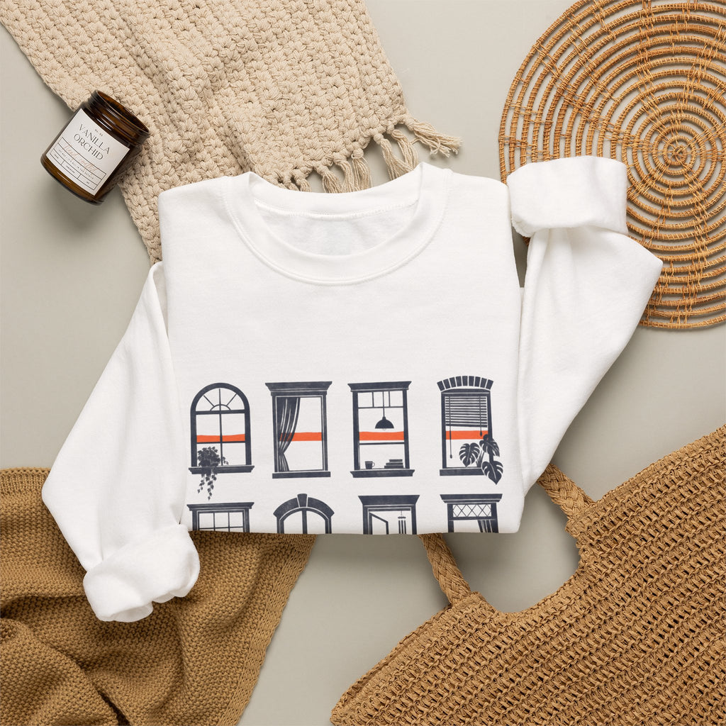 Same Sunset Raw Heavy Blend Crewneck Sweatshirt image 8 — LOAF SOCIETY COMMON GROUND