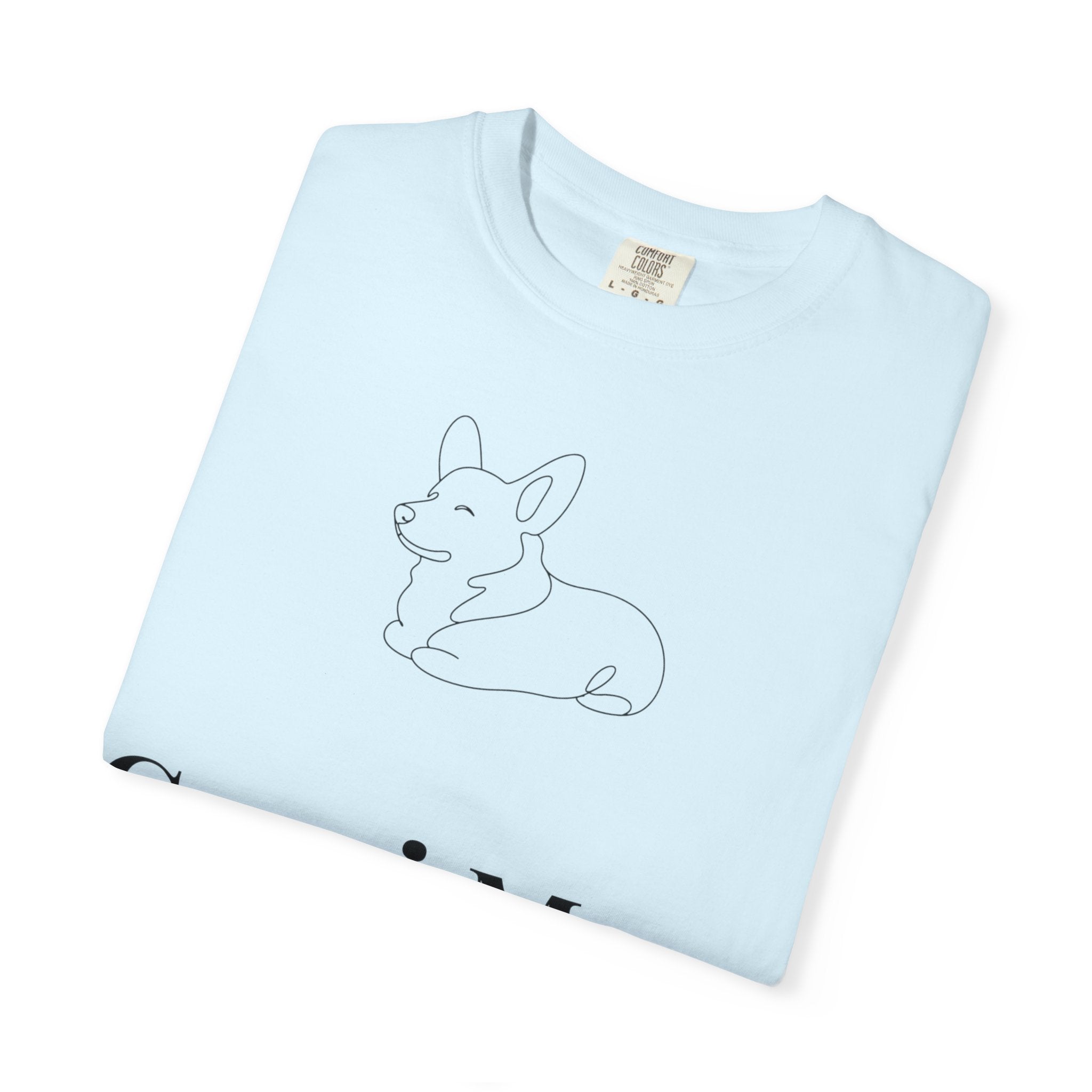 Corgi Mom Shirt — Minimalist Dog Mom Tee — Corgi Lover Gift — Premium Cotton