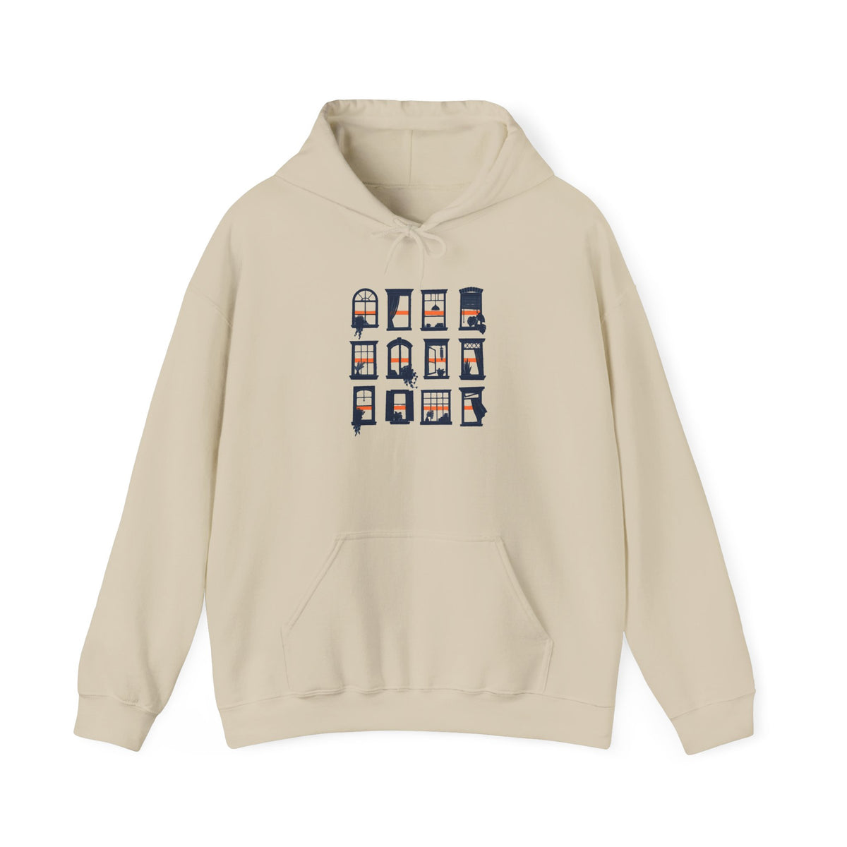Same Sunset Raw Heavy Blend Hooded Sweatshirt image 3 — LOAF SOCIETY COMMON GROUND