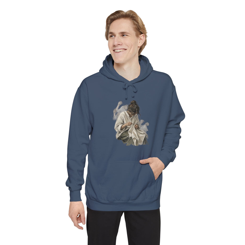 Work Trace Garment-Dyed Hoodie image 9 — LOAF SOCIETY THE WORK OF HANDS